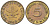 ФРГ 5 пфеннигов 1949 J KM 102, J. 377 сталь плакированная латунью 220-346