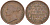 Стрейтс-Сетлментс 1 цент 1862 Виктория (1837-1901) KM 6.2 медь 1523-1142