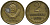 СССР 2 копейки 1970 KM 127а, Федорин 116 латунь 188-819