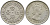 Гонконг 50 центов 1958 Н, Елизавета II (1952-) KM 30.1 медно-никель 4388-716