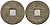 Китай 1 кэш ND (XVII-XX век) 3,9 гр бронза 85-1235