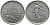 ФРАНЦИЯ 5 ФРАНКОВ 1974 СЕЯТЕЛЬ KM 926a.1, LE FRANC 341.6 медно-никель плакированный никелем 36-216