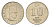 Турция 10 курушей 2007 KM 1166 медь никель цинк 4632-258