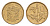 ЮАР 10 центов 1992 герб, цветок алоэ KM 135 сталь плакированная бронзой UNC 4596-168