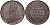 Британская Индия 1/4 анна 1936 Георг V (1910-1936) KM 512 бронза UNC 94-222