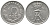 ДАНИЯ 10 ЭРЕ 1962 C; S, ФРЕДЕРИК IX (1947-1972) KM 849.1 медно-никель 100-1143