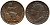 Великобритания 1 фартинг 1823 Георг IV (1820-1830) KM 677, Spink 3822 медь 1518-742