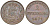 Бавария 2 пфеннига 1871 Людвиг II (1864-1886) KM 478 медь 202-254
