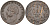 Швеция 1 эре 1857 Оскар I (1844-1859), отслойка на реверсе KM 687 бронза 188-1221