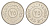 Египет 25 пиастров 2008 KM 991 сталь плакированная никелем 4647-1139