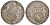 Бразилия 960 рейсов ND (1808) надчеканка на монете 8 реалов 1784 (Боливия) KM 240 серебро 10-014-06