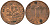 ФРГ 1 пфенниг 1971 G KM 105, J. 380 сталь плакированная медью    4598-453