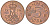 ДАНИЯ 5 ЭРЕ 1986 R; B, МАРГРЕТЕ II (1972-) KM 859.3 железо плакированное медью 4392-869