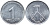 ГДР 1 ПФЕННИГ 1952 A КМ 5 алюминий 261-641