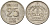 Швеция 25 эре 1958 TS, Густав VI Адольф (1950-1973) KM 824 серебро 4147-1061