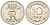 Дания 10 эре 1964 C; S, Фредерик IX (1947-1972) KM 849.1 медно-никель 4564-843