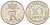 ДАНИЯ 10 ЭРЕ 1961 C; S, ФРЕДЕРИК IX (1947-1972) KM 849.1 медно-никель 3718-343