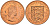 Джерси 1/12 шиллинга 1964 Елизавета II (1952-2022) KM 21 бронза aUNC 4367-314