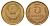 СССР 5 копеек 1991 Y 129a латунь UNC 3853-1011