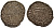 Венгрия 1 денар ND КВ, Фердинанд I (1526-1564), мадонна с младенцем серебро 4182-1142