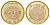 Макао 10 патак 1997 KM 83 биметалл UNC 4624-635