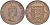 Джерси 1/12 шиллинга 1964 Елизавета II (1952-2022) KM 21 бронза 4403-1114