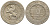 БЕЛЬГИЯ 5 САНТИМОВ 1863 BELGES KM 21 медно-никель 105-1035