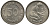 ФРГ 50 ПФЕННИГОВ 1950 G KM 109.1, J. 384 медно-никель UNC 4127-1132