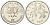 Хорватия 20 лип 2011 нечетный год KM 7 сталь плакированная никелем  UNC  105-441