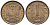 Нидерландские Антилы 1 цент 1970 Юлиана (1948-1980) KM 8 бронза UNC 4118-856