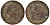 ГРЕЦИЯ 5 ЛЕПТА 1869 ВВ, КОРОЛЬ ГЕОРГ I (1863-1913) KM 42 медь 4525-1242