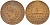 ФРАНЦИЯ 5 САНТИМОВ 1896 A, ТРЕТЬЯ РЕСПУБЛИКА (1871-1940) KM 821.1, LE FRANC 118.38 бронза 441-1611