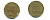 Великобритания 3 пенса 1955 Елизавета II (1952-2022) KM 900, Spink 4153 никель латунь 59-723