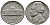 США 5 ЦЕНТОВ 1981 D, ДЖЕФФЕРСОН KM А192 медно-никель 76-1033