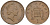 Великобритания 1 пенни 1988 Елизавета II (1952-2022) KM 935, Spink 4381 (B3) бронза 4609-525