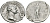 Римская Империя денарий 114 - 117 Траян PM TR P COS VI PP SPQR Гений, держащий патеру и колосья пшеницы Рим Very fine RIC 303 серебро 1073-4-17