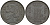 Бельгия 1 франк 1943 Belgique - Belgie, Леопольд III (1934-1947), германская оккупация, Вторая мировая война KM 127 цинк 4161-526