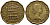 Великобритания 3 пенса 1960 Елизавета II (1952-2022) KM 900, Spink 4153 никель латунь 4393-1213