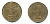 Великобритания 1/2 пенни 1954 Елизавета II (1952-2022) KM 896, Spink 4158 бронза 4383-1035
