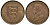Джерси 1/24 шиллинга 1911 Георг V (1910-1936) KM 11 бронза UNC 650-425
