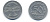 ГЕРМАНИЯ 50 ПФЕННИГОВ 1921 D KM 27, J. 301 алюминий 58-445