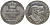 Саксония 2 талера 1872 В, золотая свадьба KM 1231.2, AKS 160, Dav. 899, Kahnt 479 серебро 00-815-68