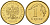 Польша 1 грош 2004 MW KM 276, Parchimowicz 701m латунь UNC 02-264-15