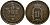 Швеция 5 эре 1882 Оскар II (1872-1907) король Швеции и Норвегии KM 736 бронза 37-851