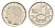 Бельгия 1 франк 1989 Belgie, Бодуэн I (1951-1993) KM 171 нержавеющая сталь 4632-558