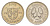Гана 5 песев 1973 KM 15 медно-никель UNC 4617-1124