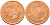 Финляндия 2 евроцента 1999  KM 99 сталь плакированная медью  UNC  4160-338