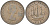 Великобритания 1/2 пенни 1958 Елизавета II (1952-2022) KM 896, Spink 4158 бронза 4544-112