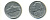 США 5 ЦЕНТОВ 1989 D, ДЖЕФФЕРСОН KM А192 медно-никель 179-742