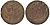 Россия деньга 1749 Елизавета (1741-1762) Биткин 359 медь 51-3334